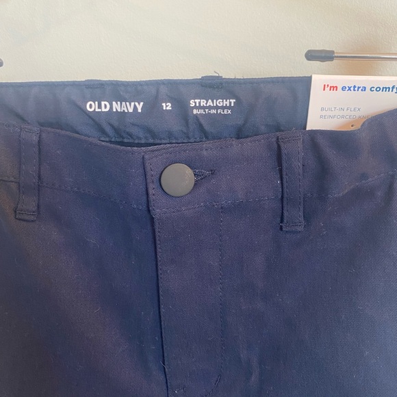 Old Navy Straight Uniform Pants for Boys / Size 12 - Picture 2 of 5